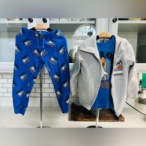 NASA 3 piece hoodie set for toddler boy